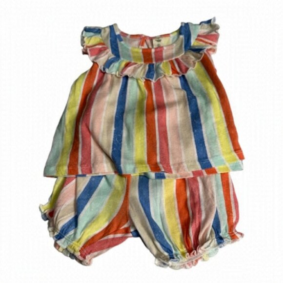 Other - Tucker + Tate Ruffle Shirt and Shorts set Size 3 Months